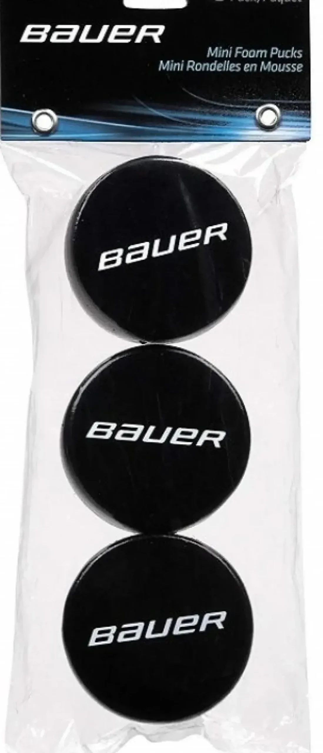 Bauer Puck Mini Foam 3-Pack