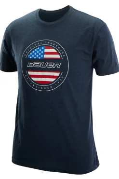 Bauer T-Shirt Flag Tee Usa Yth