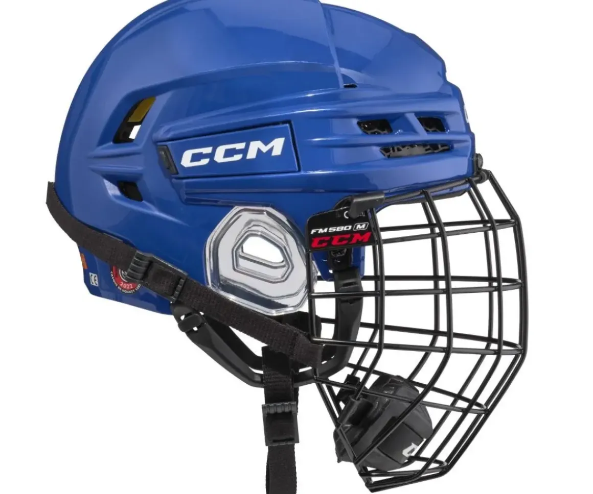 Ccm Hockey Helmet Tacks 720 Combo Royal