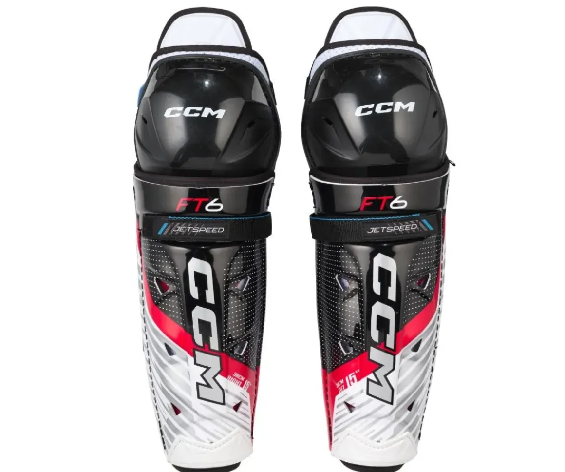 Ccm Shin Guards Jetspeed Ft6