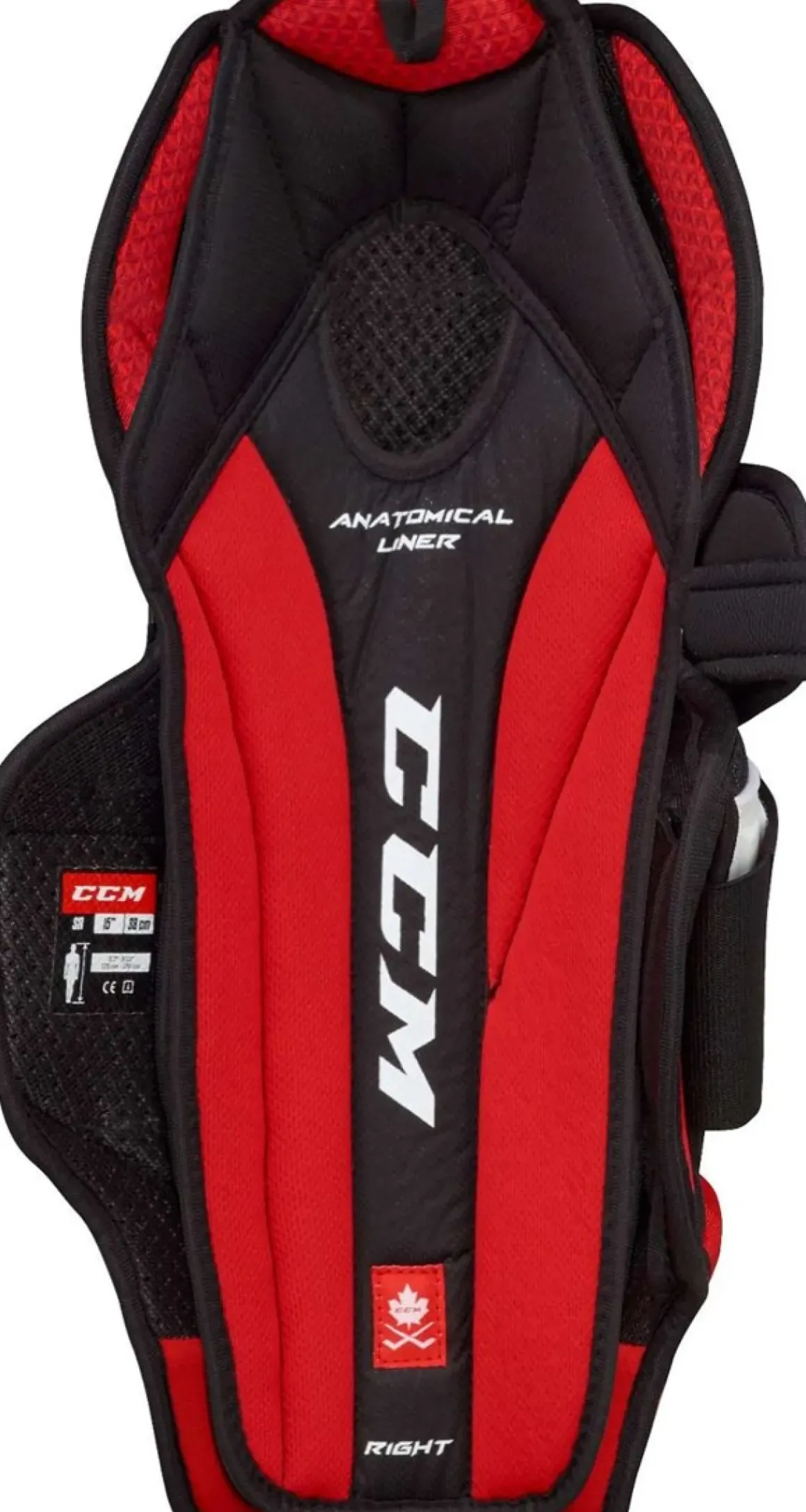 Ccm Shin Guards Jetspeed Ft4 Sr.