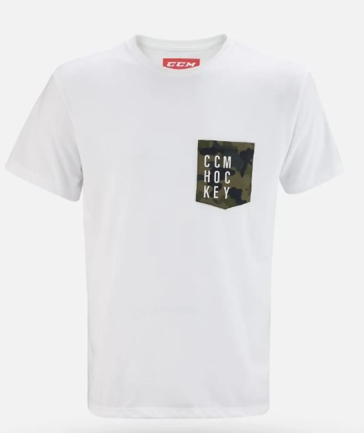Ccm T-Shirt Camo Pocket Sr