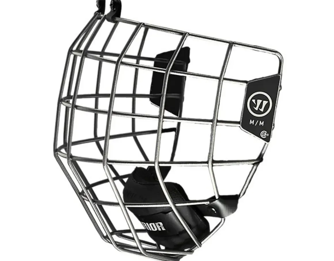 Warrior Alpha One Face Mask Silver